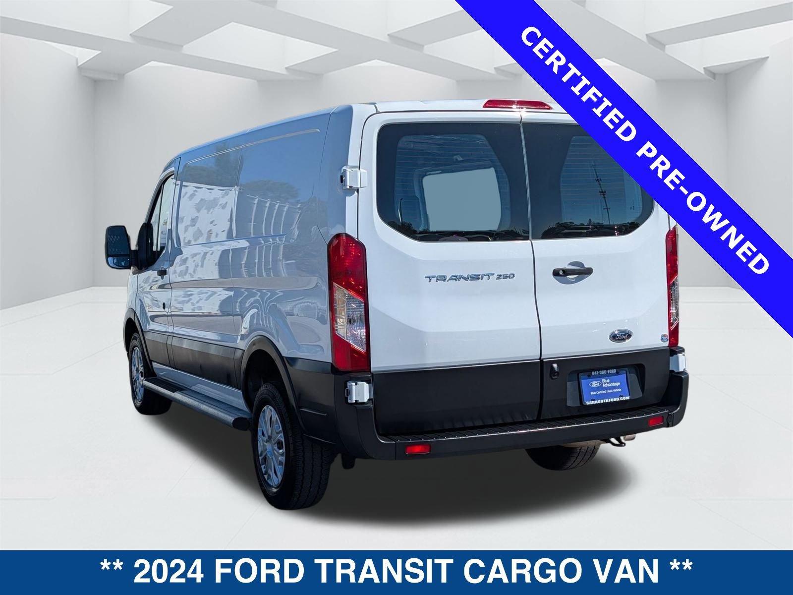 Certified 2024 Ford Transit 250 Low Roof w/ Exterior Upgrade Package RWD image 6