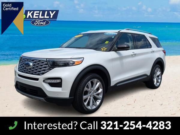 Certified 2022 Ford Explorer Platinum w/ Equipment Group 601A