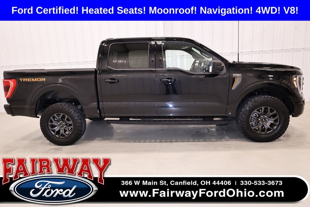 Certified 2023 Ford F150 Tremor w/ Trailer Tow Package