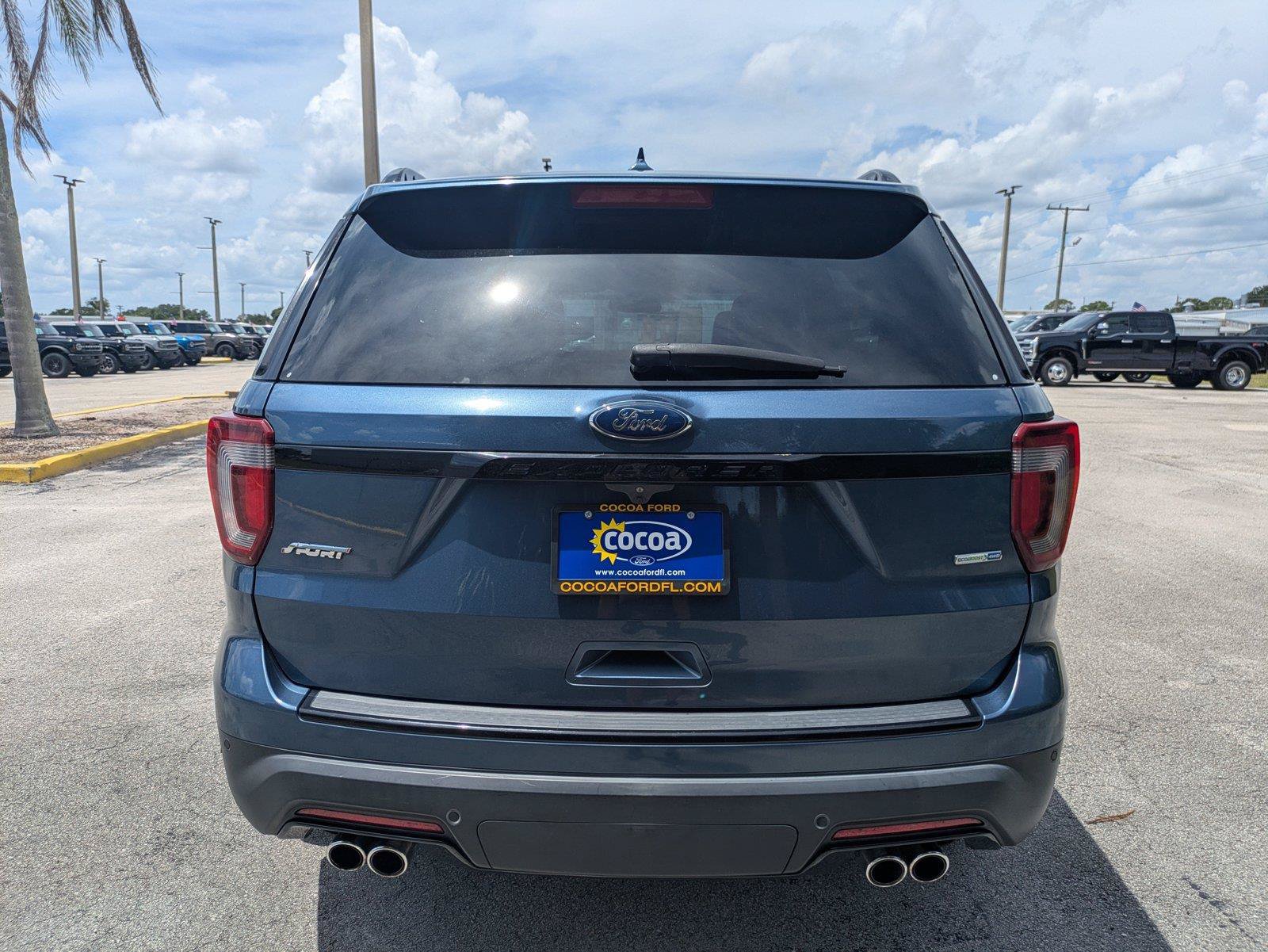 Certified 2018 Ford Explorer Sport w/ Equipment Group 401A AWD/4WD image 7
