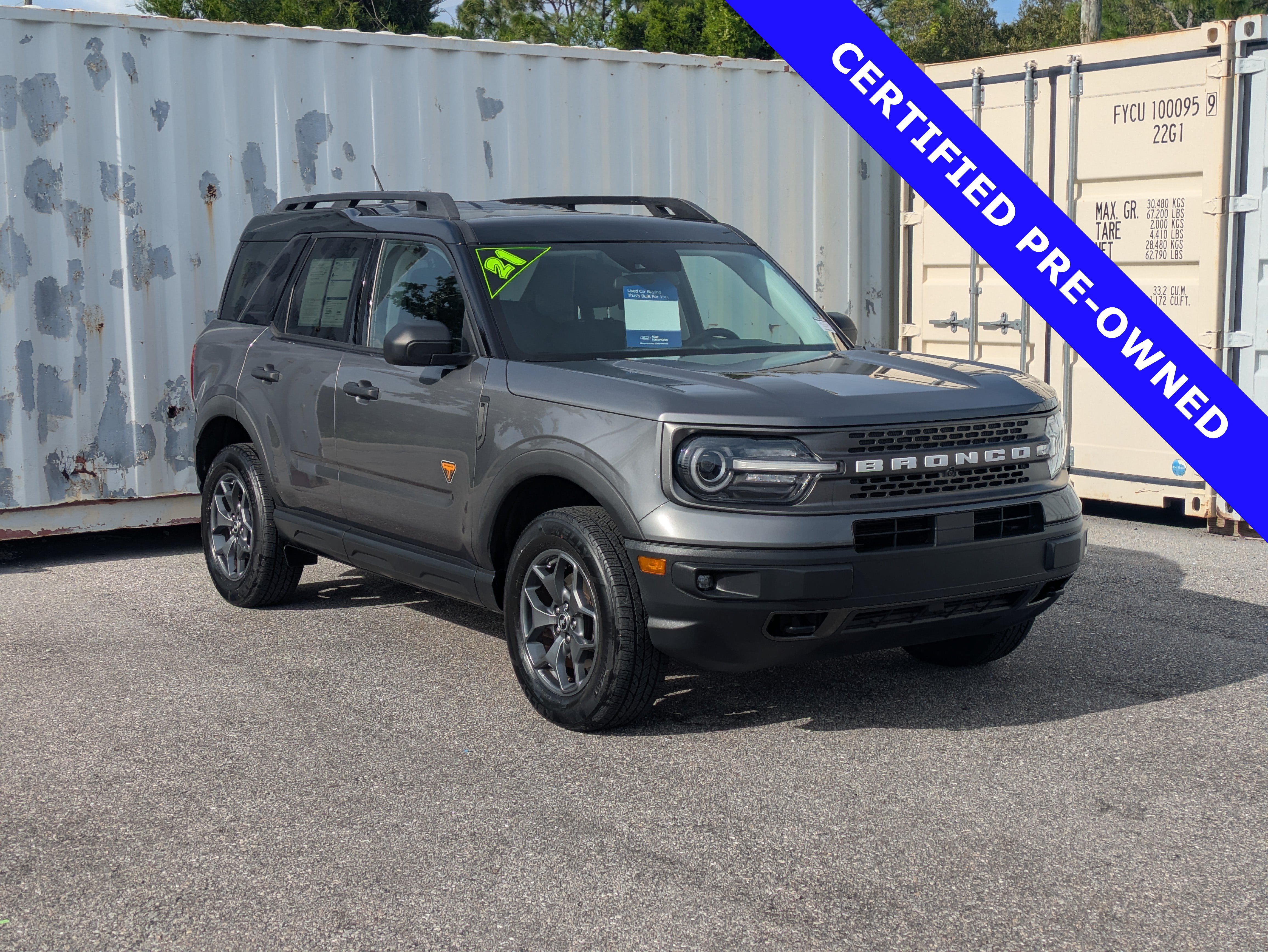 Certified 2021 Ford Bronco Sport Badlands AWD/4WD image 3