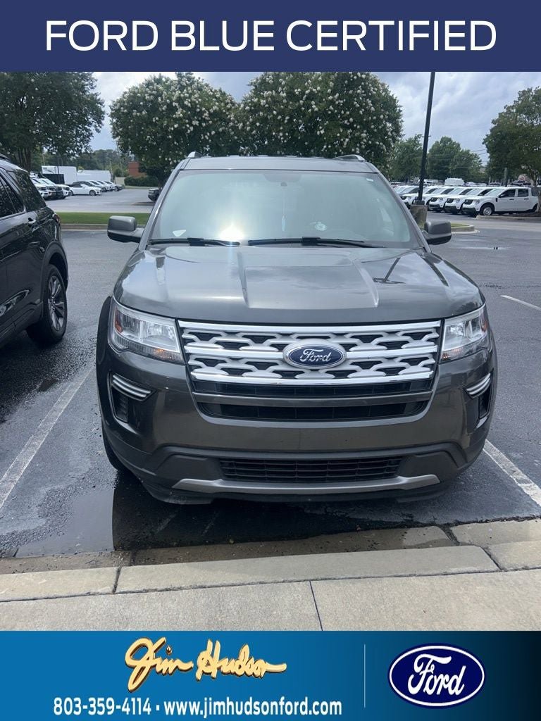 Certified 2019 Ford Explorer XLT w/ Class III Trailer Tow Package AWD/4WD image 1
