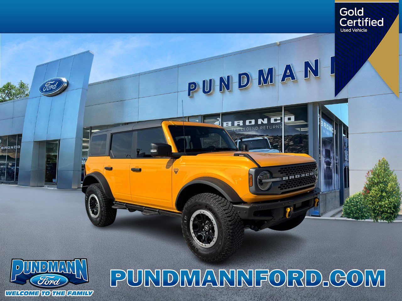 Certified 2022 Ford Bronco Badlands