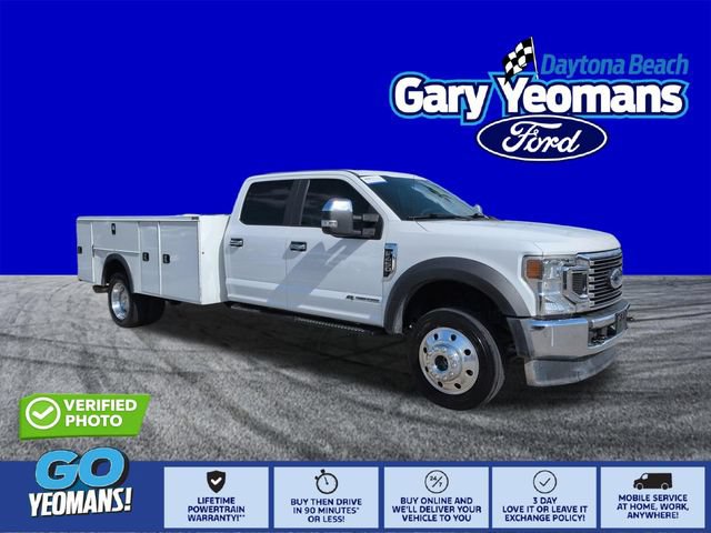 Certified 2021 Ford F450 XL w/ Power Equipment Group AWD/4WD image 1