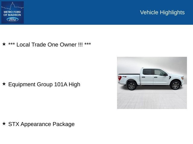 Certified 2021 Ford F150 XL w/ STX Appearance Package AWD/4WD image 2