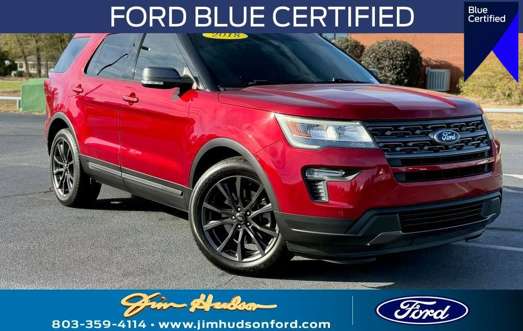 Certified 2018 Ford Explorer XLT w/ Equipment Group 202A