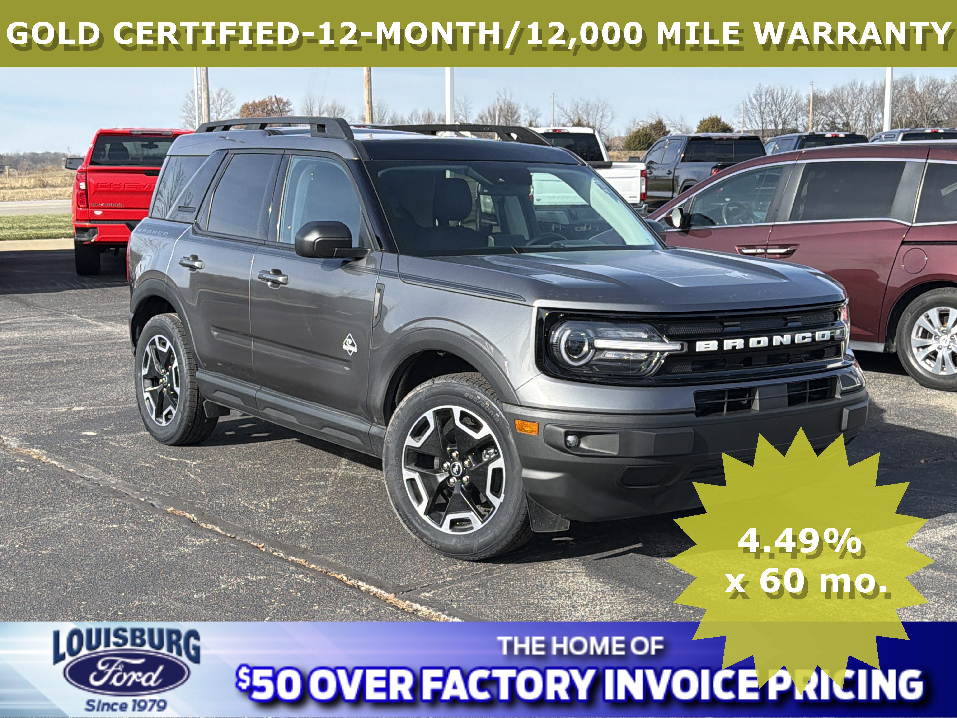 Certified 2023 Ford Bronco Sport Outer Banks w/ Tech Package image 1