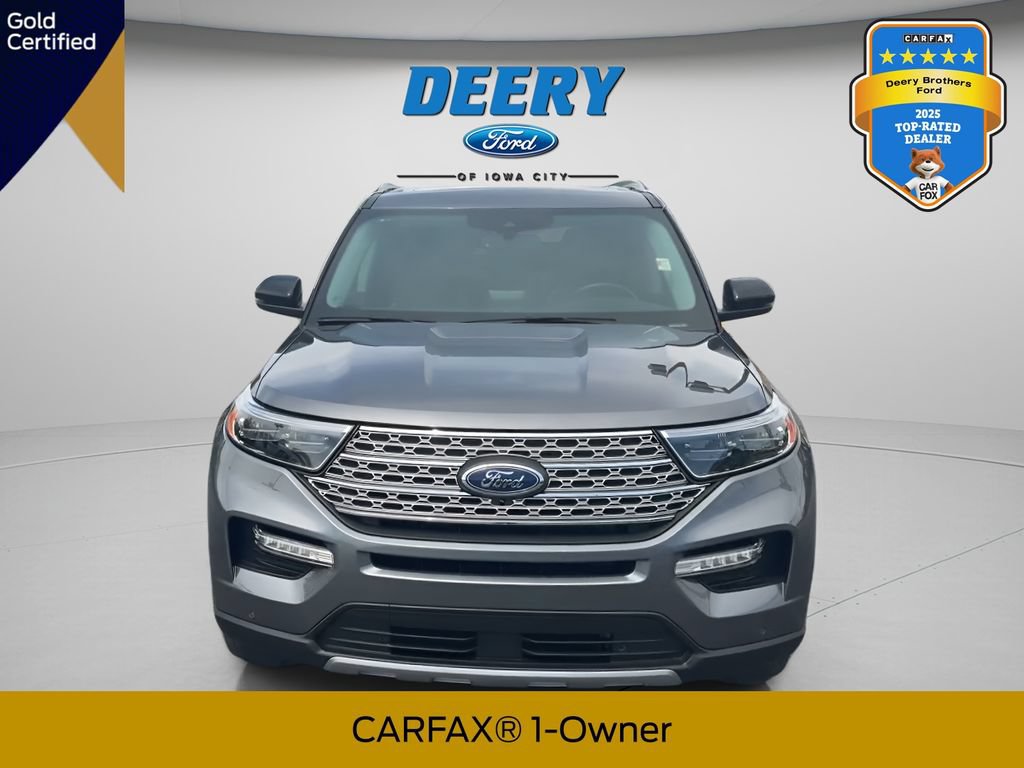 Certified 2023 Ford Explorer Limited w/ Limited Technology Package AWD/4WD image 3