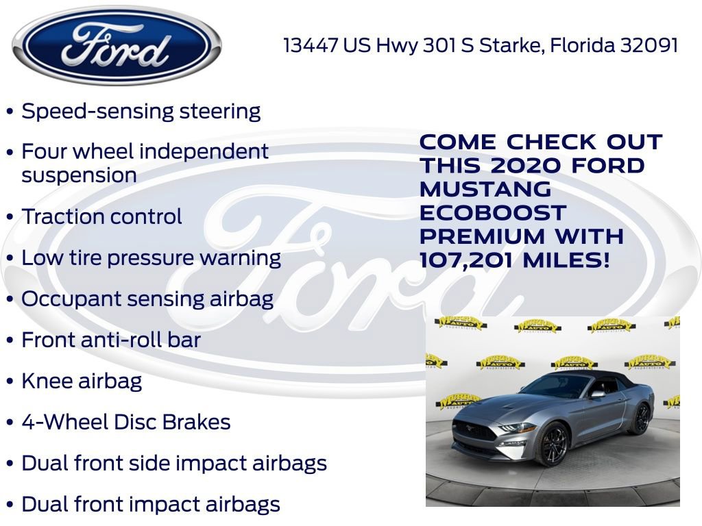 Certified 2020 Ford Mustang Premium RWD image 22