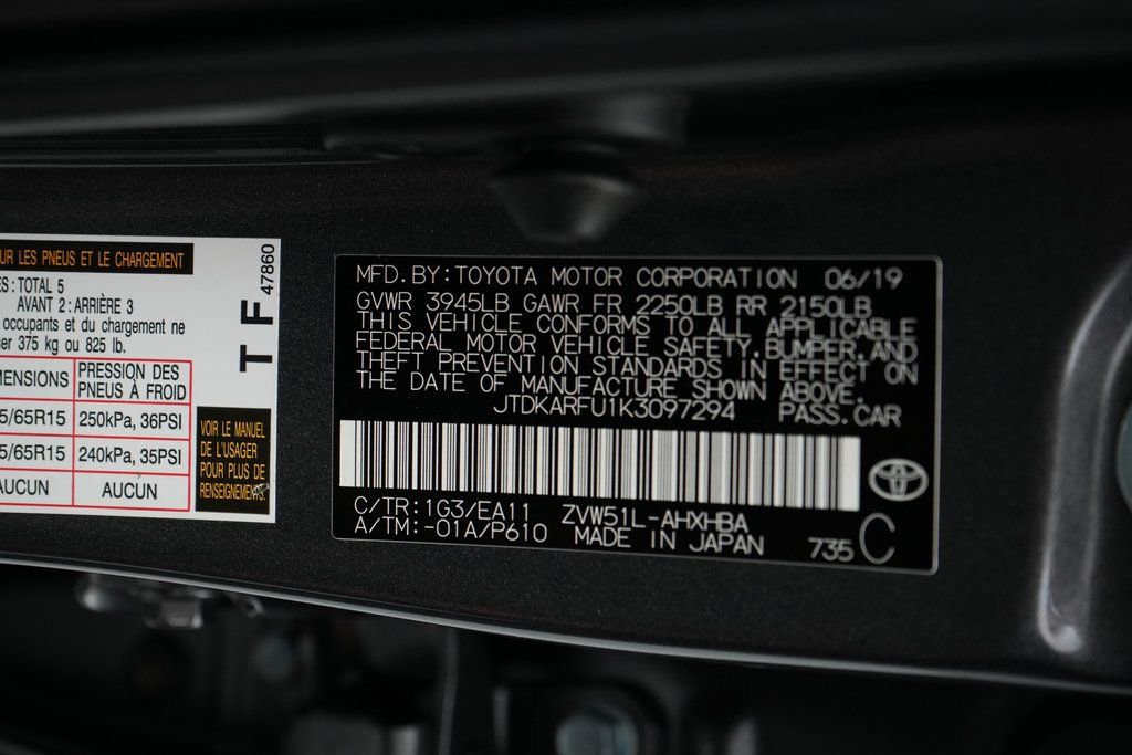 Used 2019 Toyota Prius Limited w/ Premium Convenience Package image 27