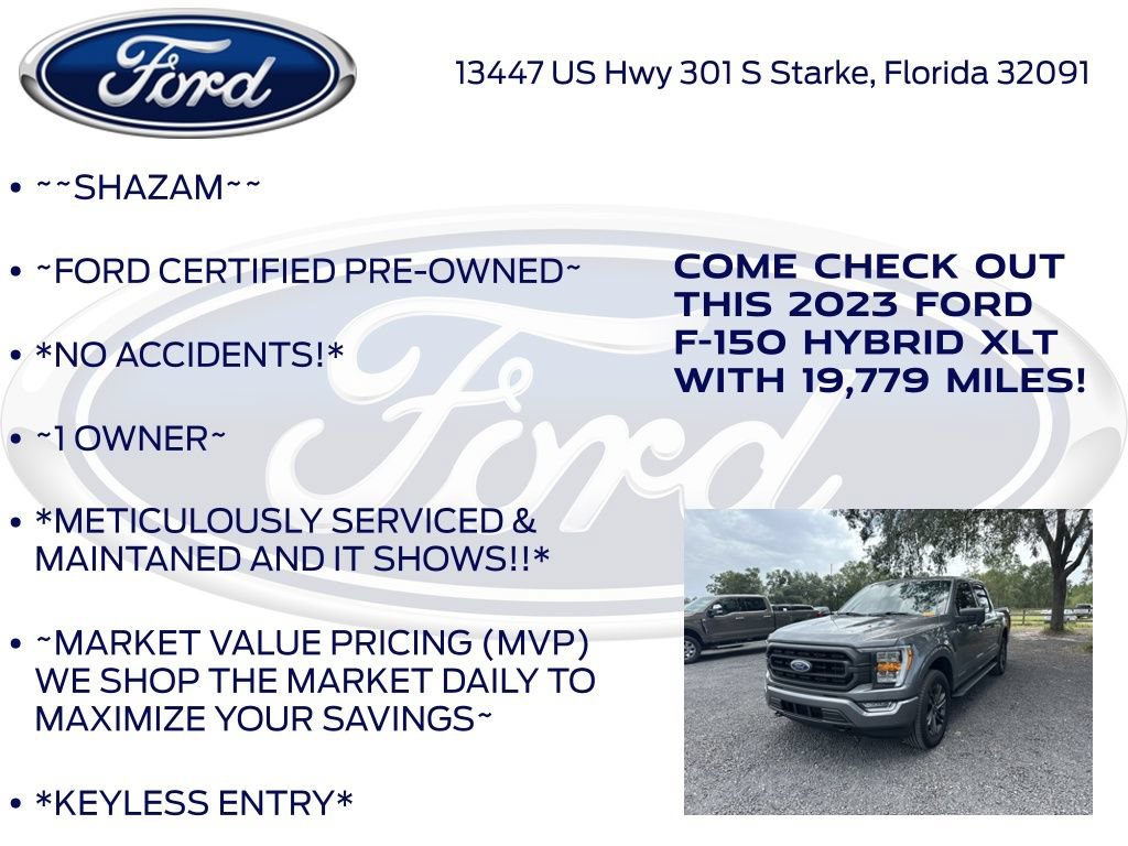 Certified 2023 Ford F150 XLT w/ Equipment Group 302A High AWD/4WD image 6