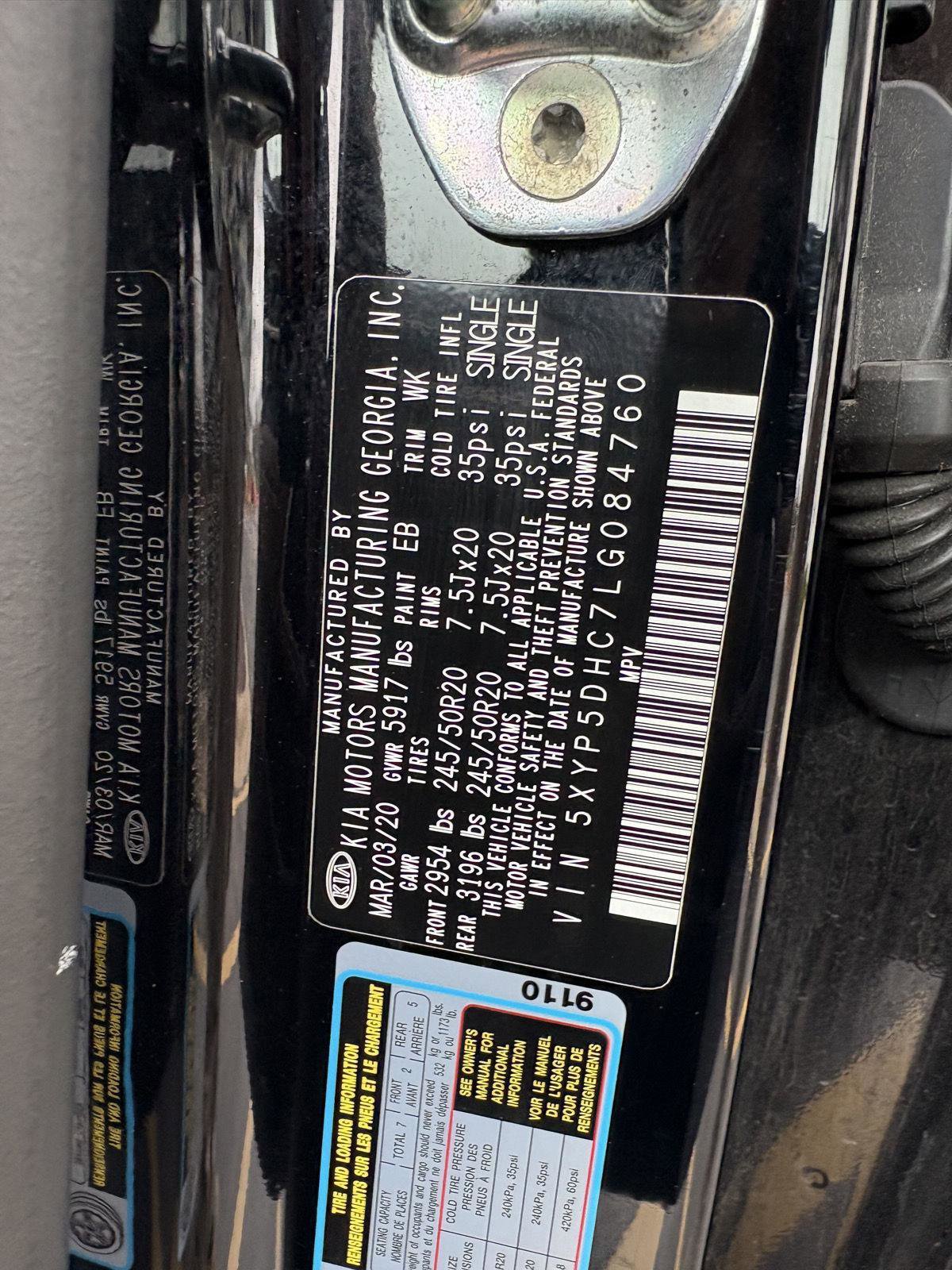 Used 2020 Kia Telluride SX w/ SX Prestige Package image 17