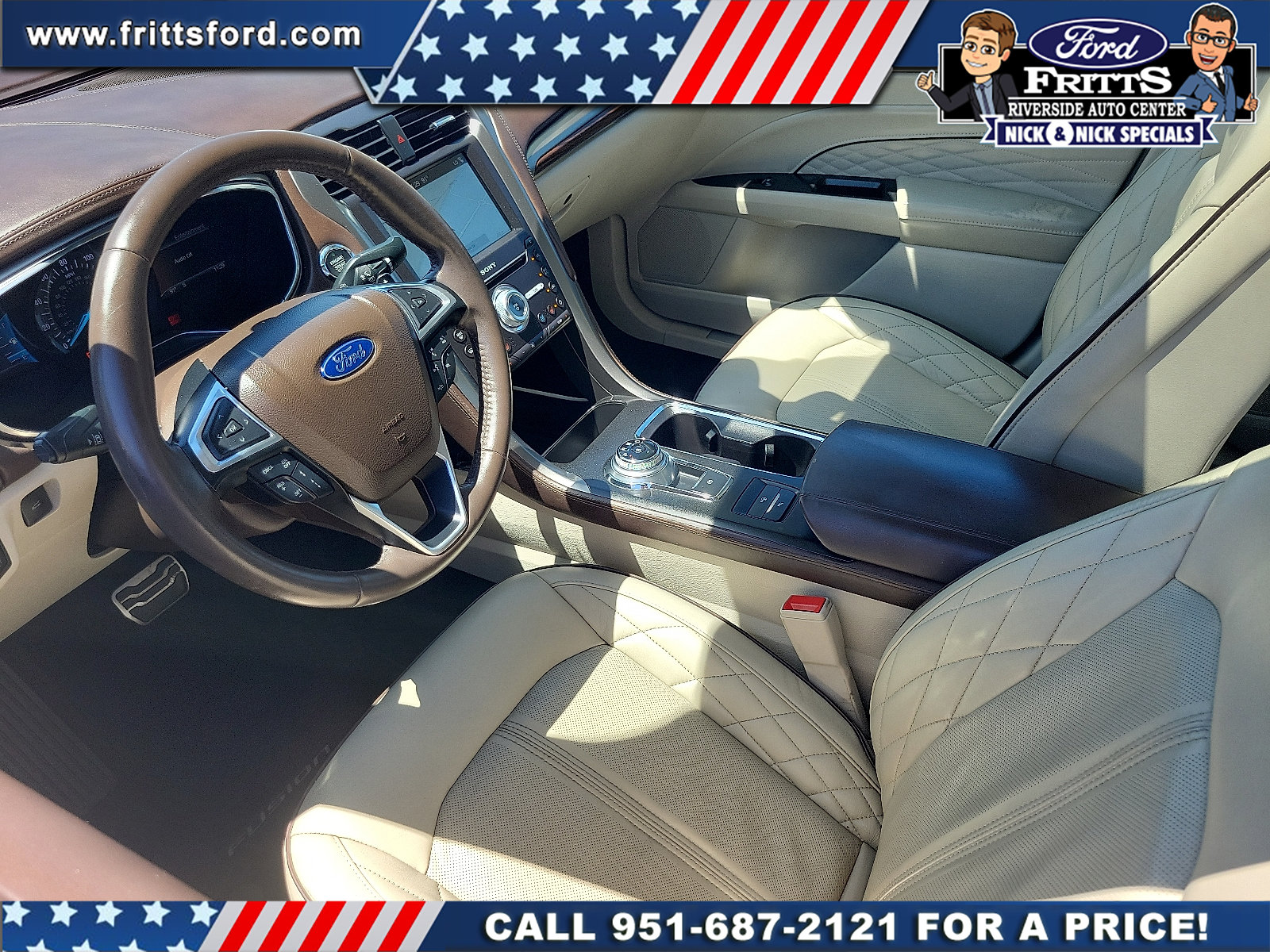 Certified 2017 Ford Fusion Platinum FWD image 4