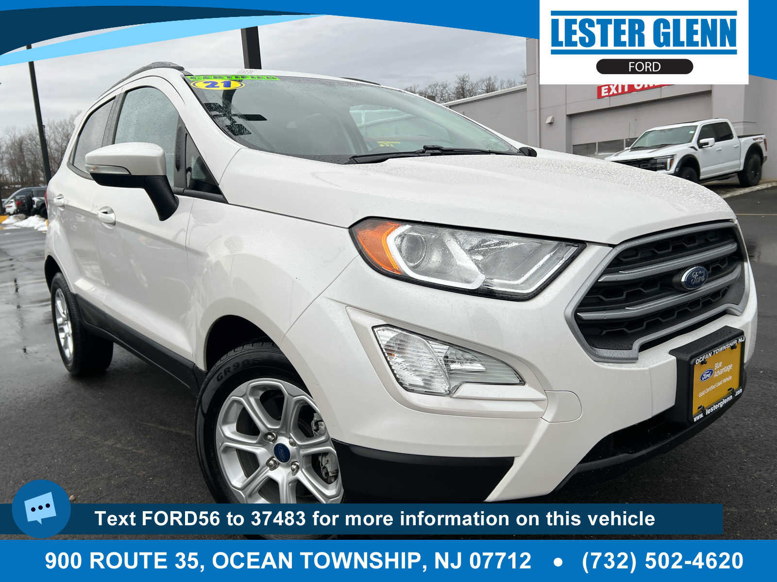 Certified 2021 Ford EcoSport SE w/ SE Convenience Package image 6