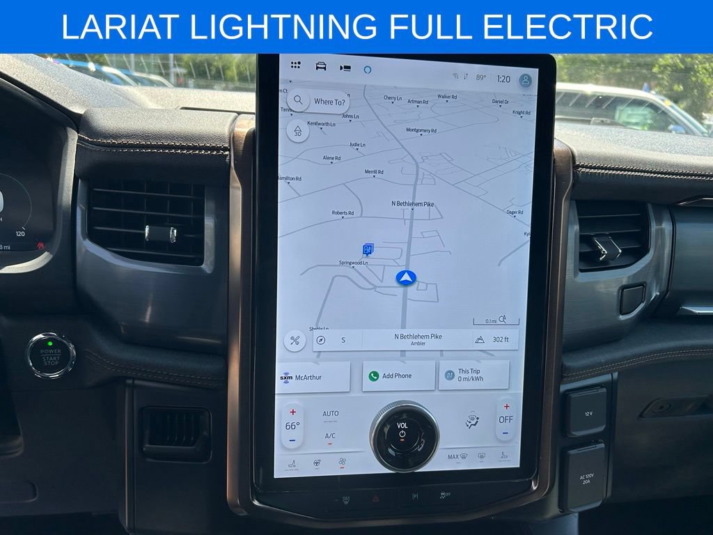 Certified 2023 Ford F150 Lightning Lariat AWD/4WD image 26