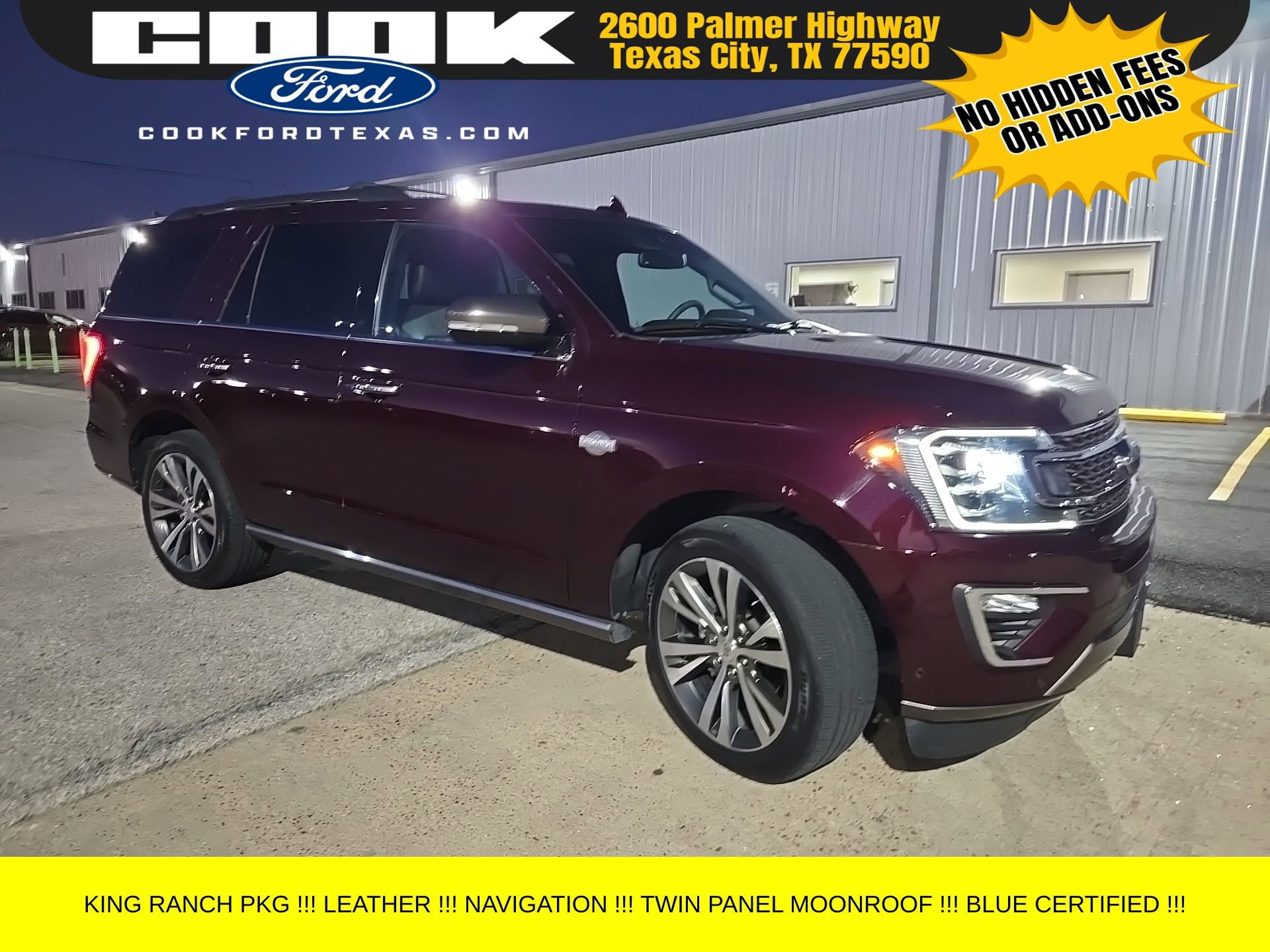 Certified 2020 Ford Expedition King Ranch w/ Cargo Package image 14