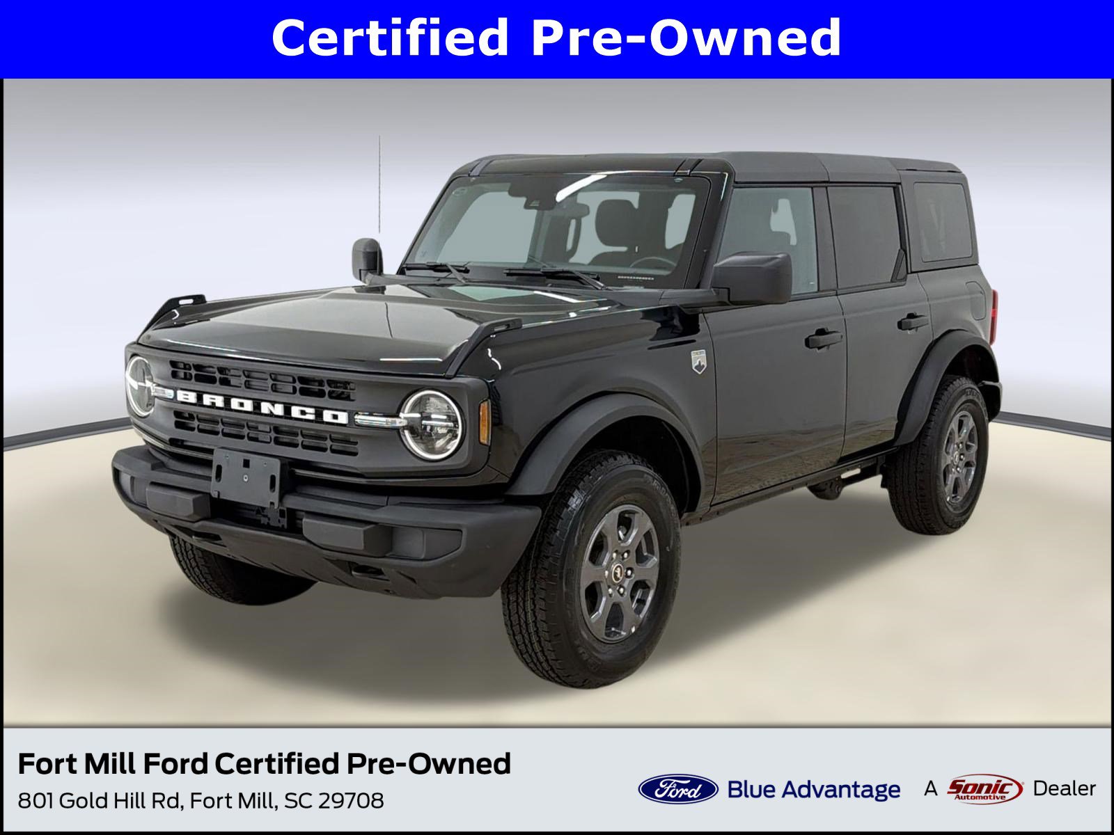 Certified 2025 Ford Bronco Big Bend