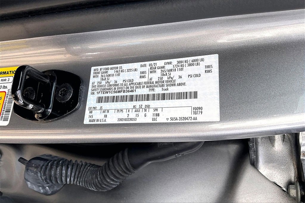 Certified 2021 Ford F150 XLT w/ Equipment Group 302A High image 16