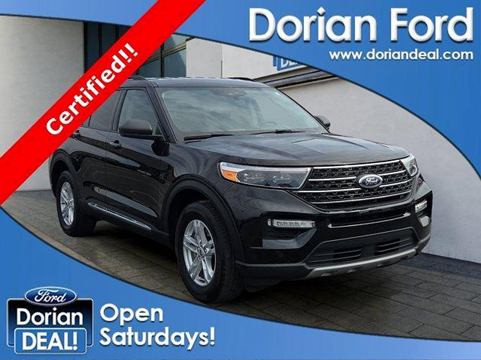Certified 2023 Ford Explorer XLT w/ Equipment Group 202A AWD/4WD image 1