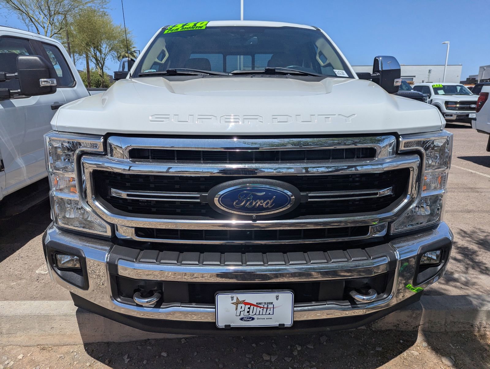 Certified 2021 Ford F250 Lariat w/ Chrome Package RWD image 2