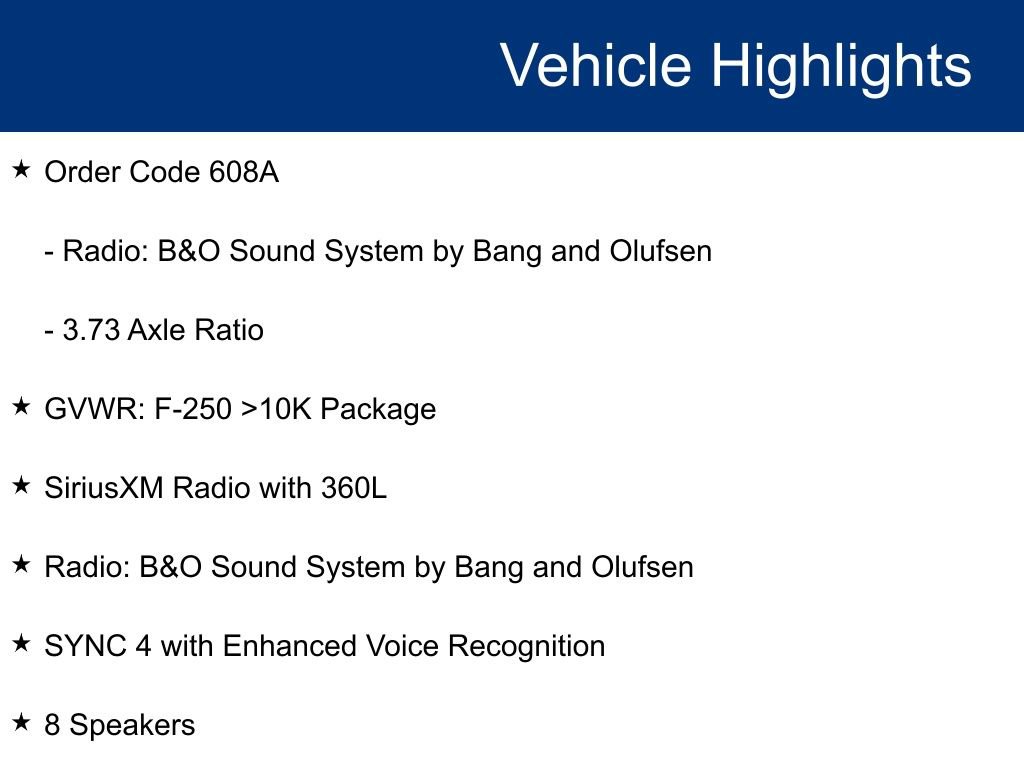 Certified 2025 Ford F250 Lariat w/ Black Appearance Package image 24