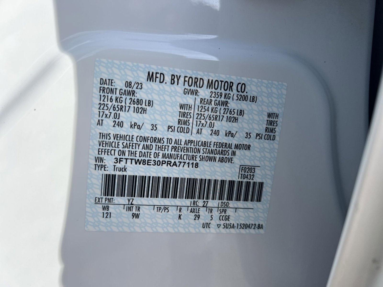 Certified 2023 Ford Maverick XL image 27