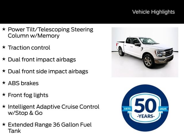 Certified 2023 Ford F150 Lariat w/ Equipment Group 502A High AWD/4WD image 31