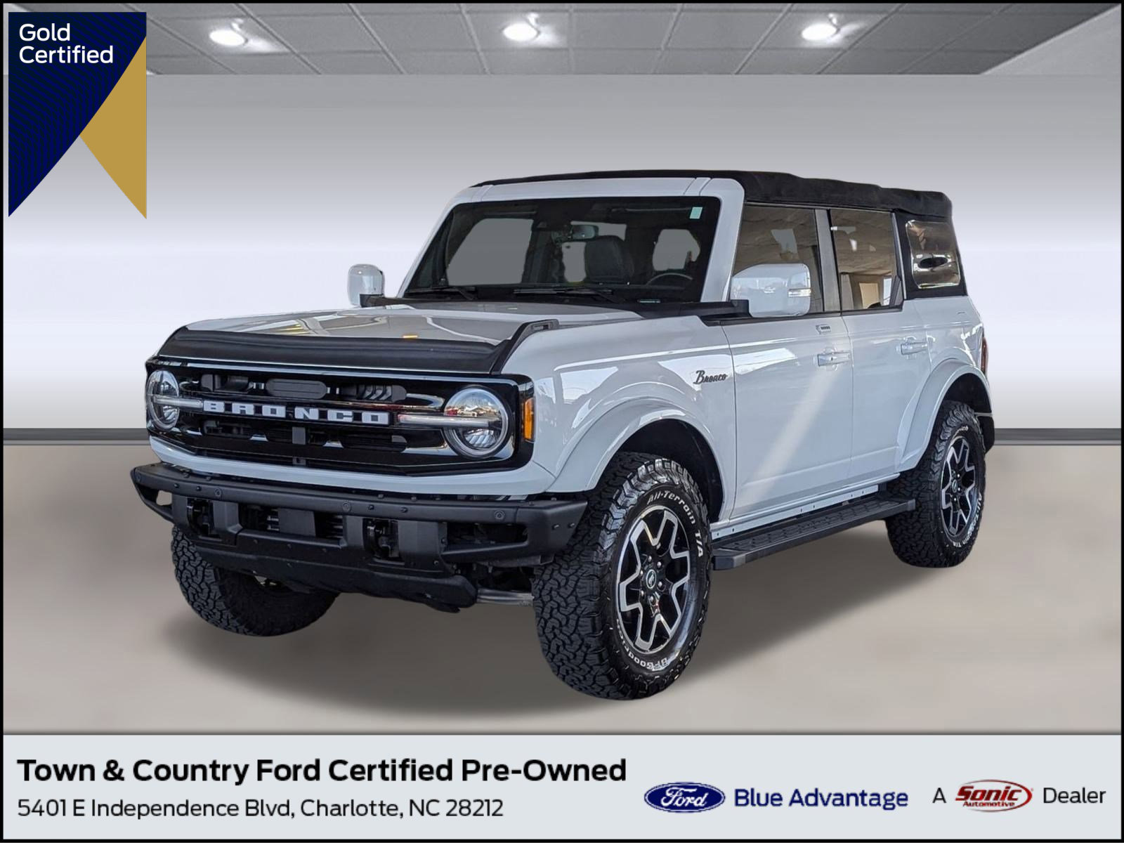 Certified 2022 Ford Bronco Outer Banks image 1