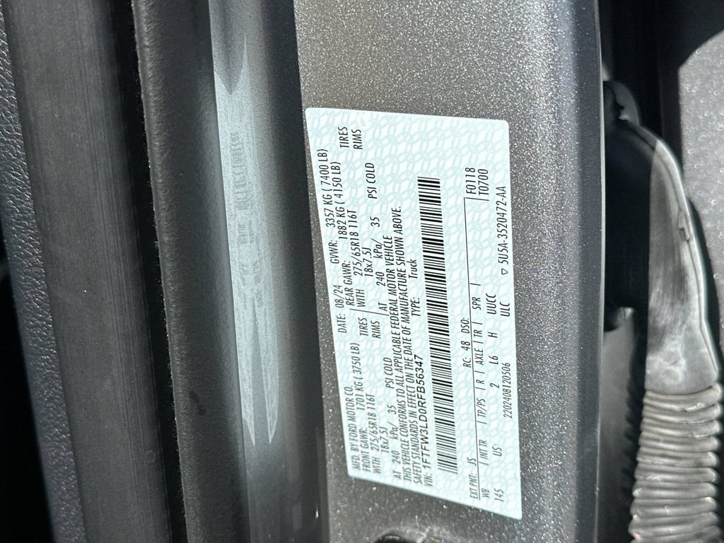Certified 2024 Ford F150 XLT w/ Equipment Group 302A MID AWD/4WD image 25