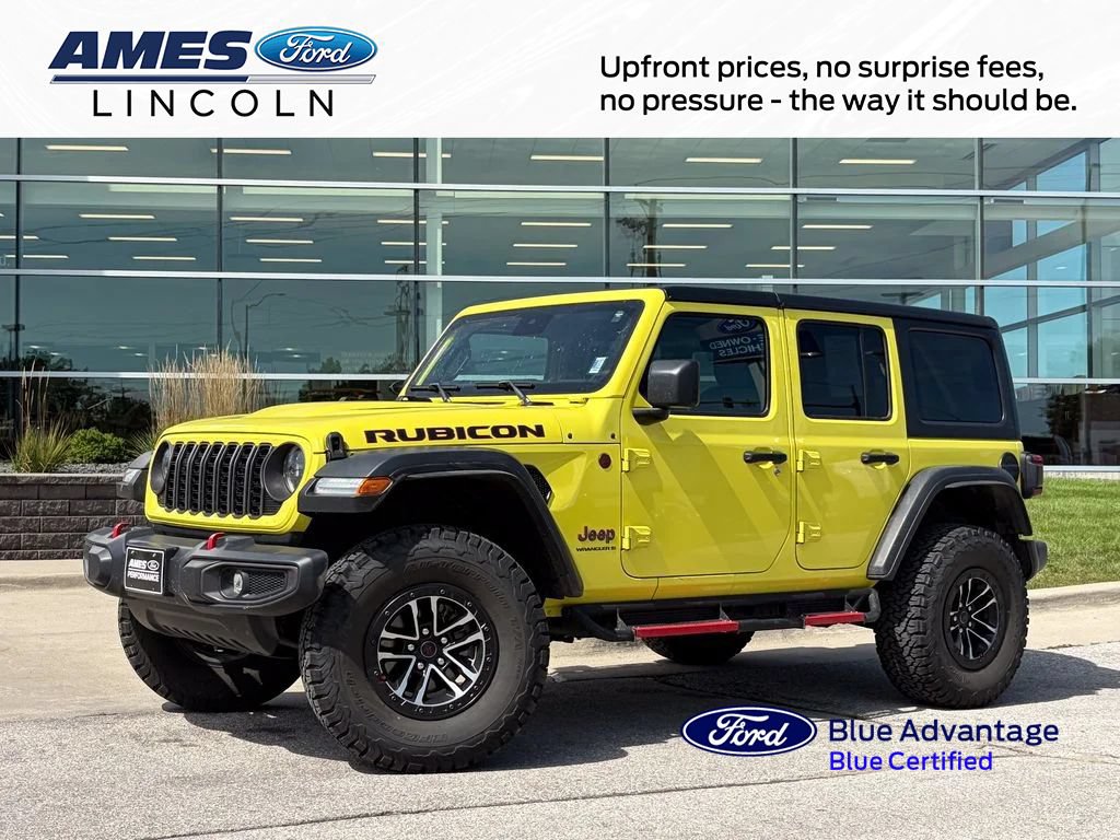 Used 2024 Jeep Wrangler Unlimited Rubicon w/ XTREMEE 35" Tire Package