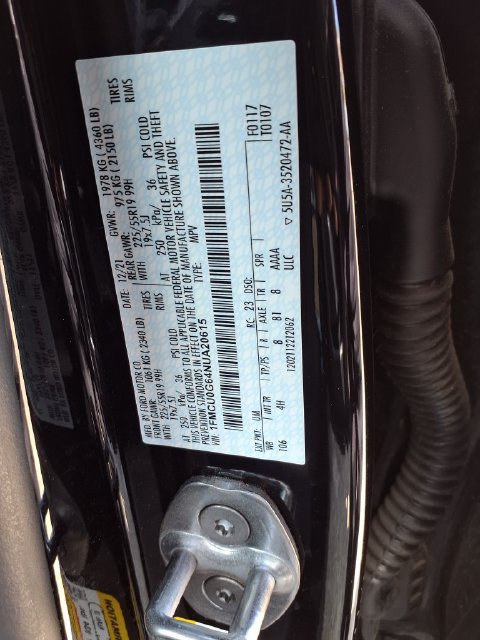 Certified 2022 Ford Escape SE w/ SE Sport Appearance Package FWD image 39