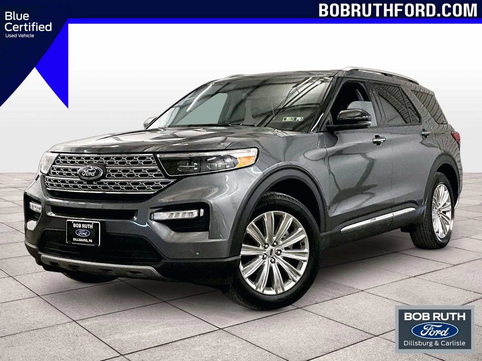 Certified 2021 Ford Explorer Limited w/ Equipment Group 301A