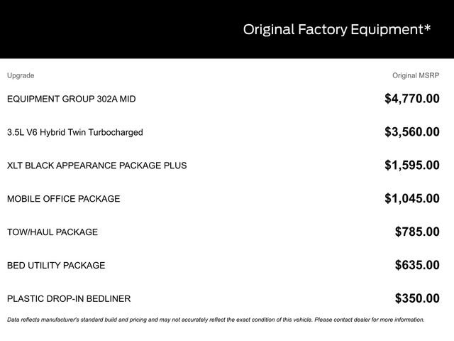 Certified 2024 Ford F150 XLT w/ Equipment Group 302A MID image 22