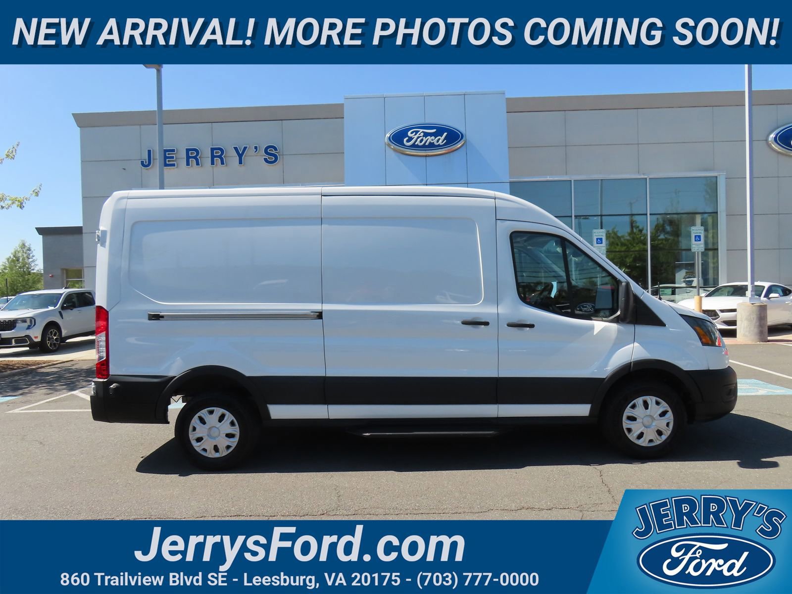 Certified 2023 Ford E-Transit Medium Roof w/ Load Area Protection Package image 7