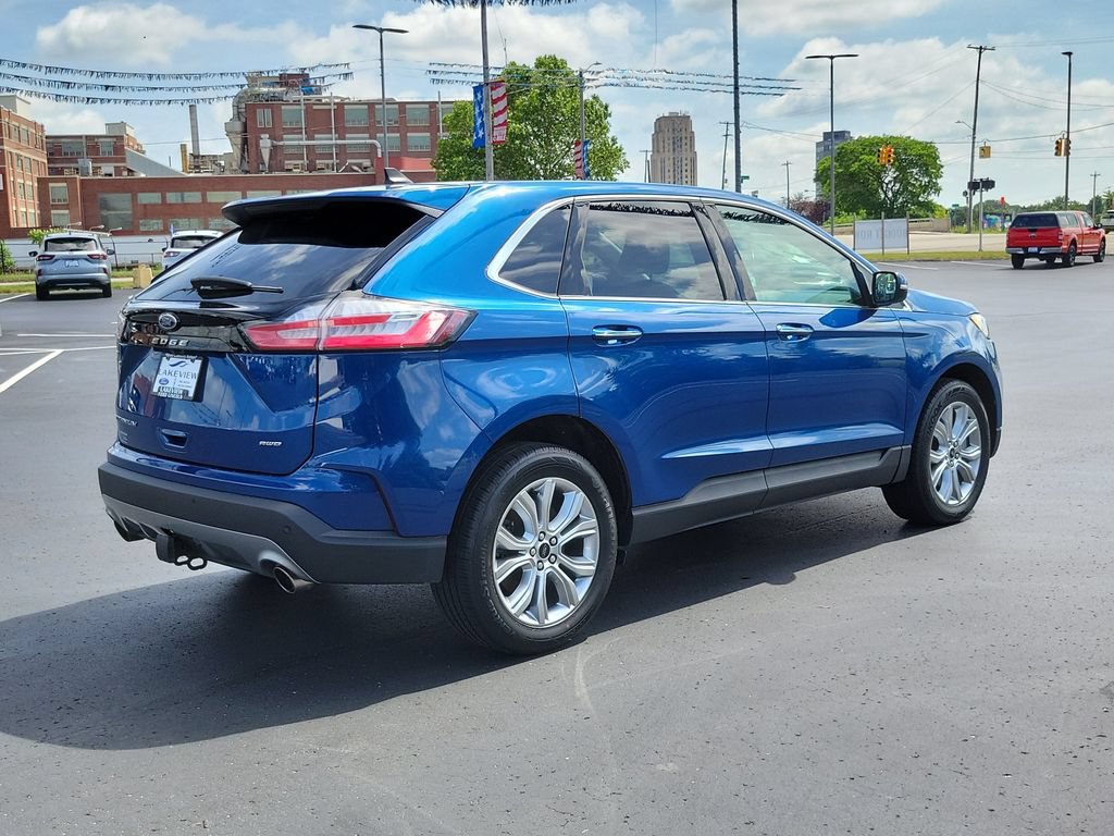 Certified 2023 Ford Edge Titanium w/ Class II Trailer Tow Package AWD/4WD image 3