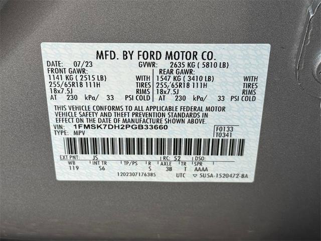 Certified 2023 Ford Explorer XLT w/ Equipment Group 202A image 12