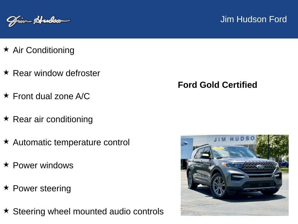 Certified 2021 Ford Explorer XLT w/ Equipment Group 202A RWD image 13