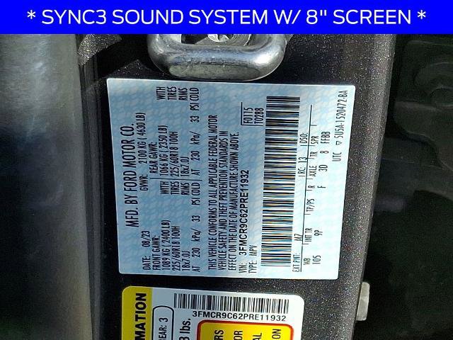 Certified 2023 Ford Bronco Sport Outer Banks w/ Tech Package image 27