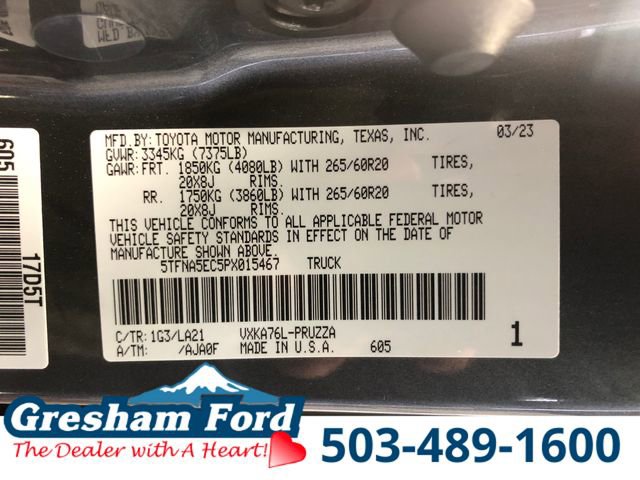 Used 2023 Toyota Tundra Platinum image 36