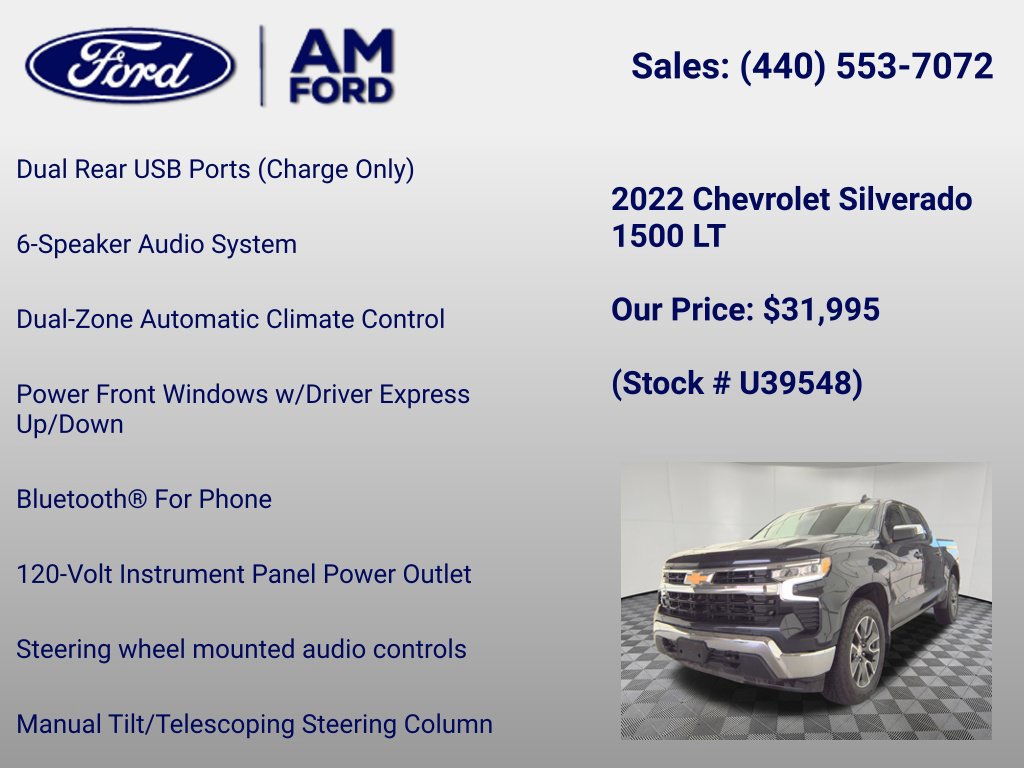 Used 2022 Chevrolet Silverado 1500 LT AWD/4WD image 9