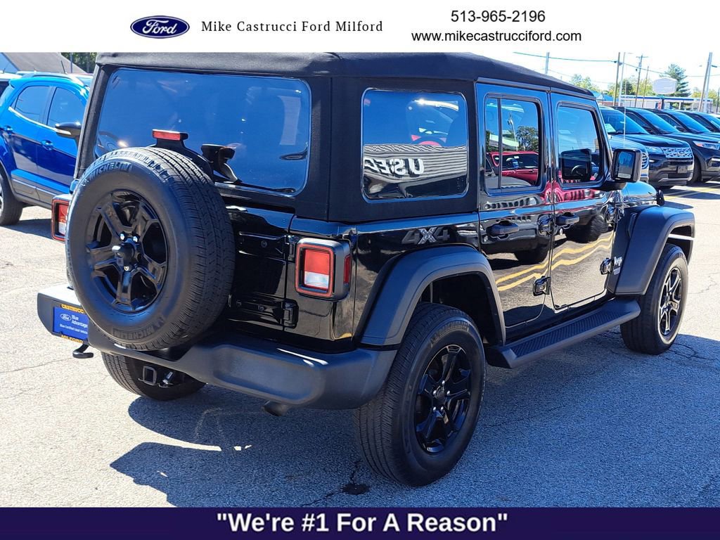 Used 2021 Jeep Wrangler Unlimited Sport image 4