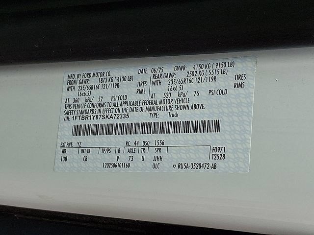 Certified 2025 Ford Transit 250 Low Roof w/ Exterior Upgrade Package RWD image 28