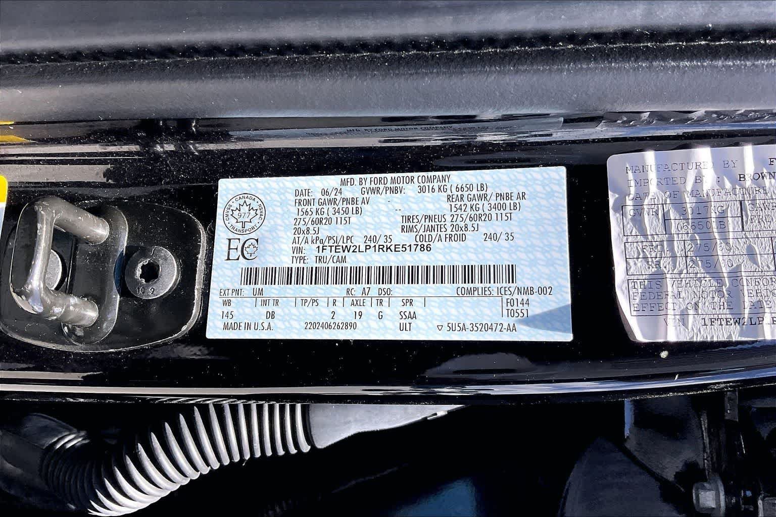 Certified 2024 Ford F150 STX w/ STX Black Appearance Package AWD/4WD image 20