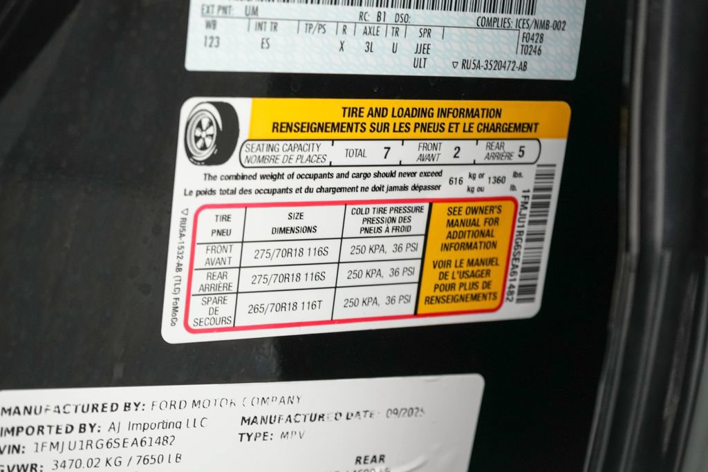 Certified 2025 Ford Expedition Tremor AWD/4WD image 43
