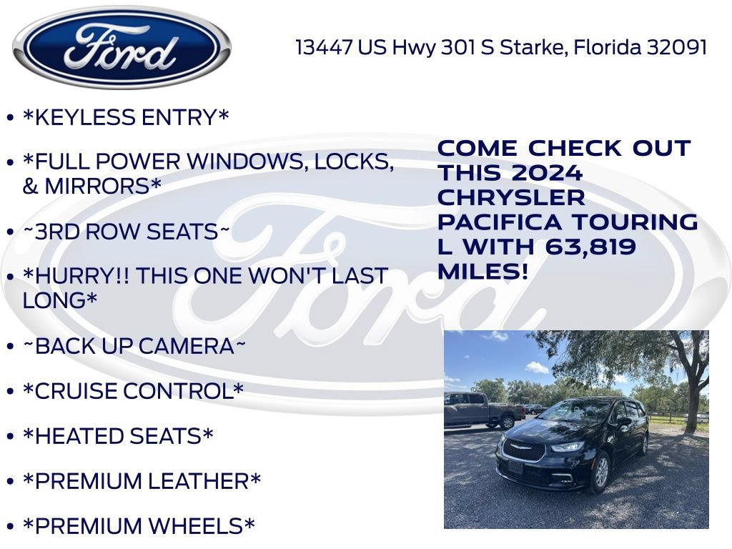 Used 2024 Chrysler Pacifica Touring-L FWD image 12