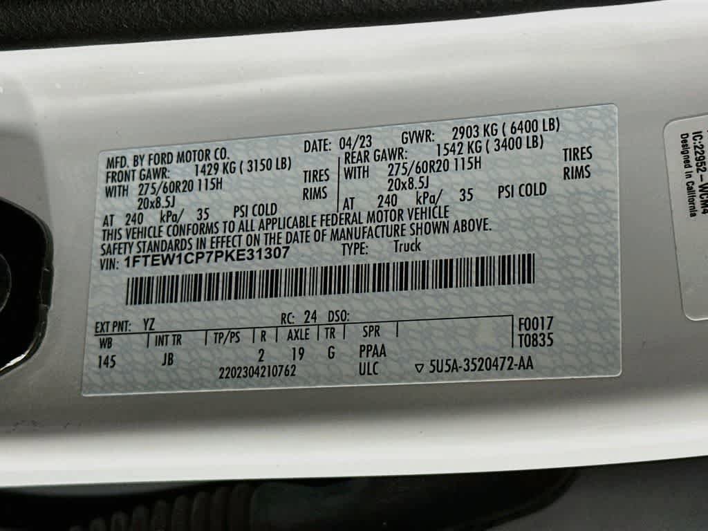 Certified 2023 Ford F150 XL w/ STX Appearance Package RWD image 23