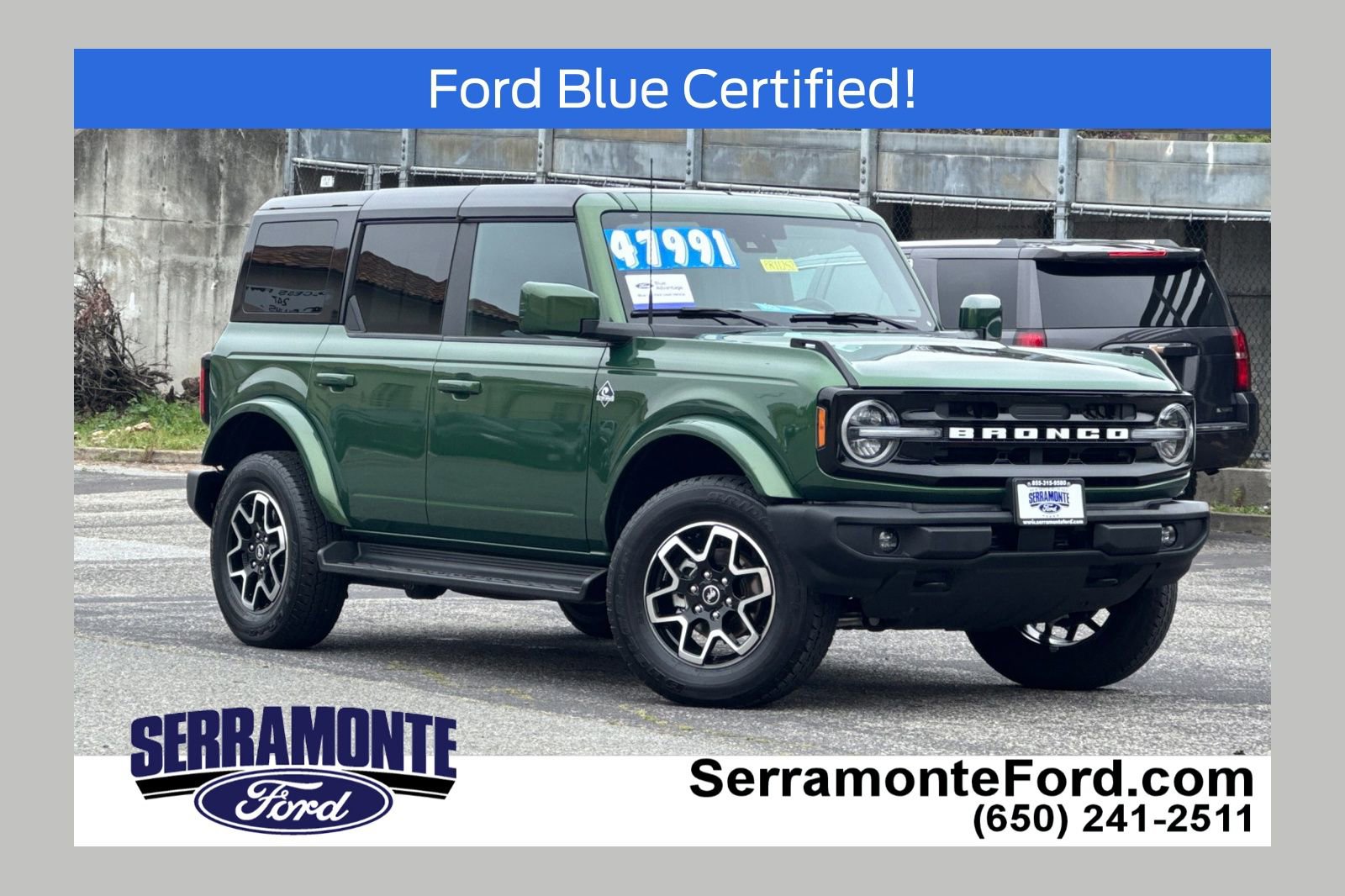 Certified 2025 Ford Bronco Outer Banks