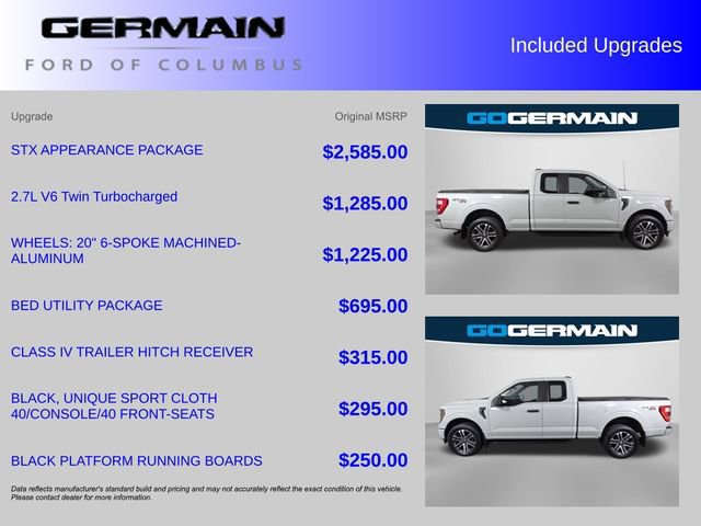 Certified 2023 Ford F150 XL w/ STX Appearance Package AWD/4WD image 38