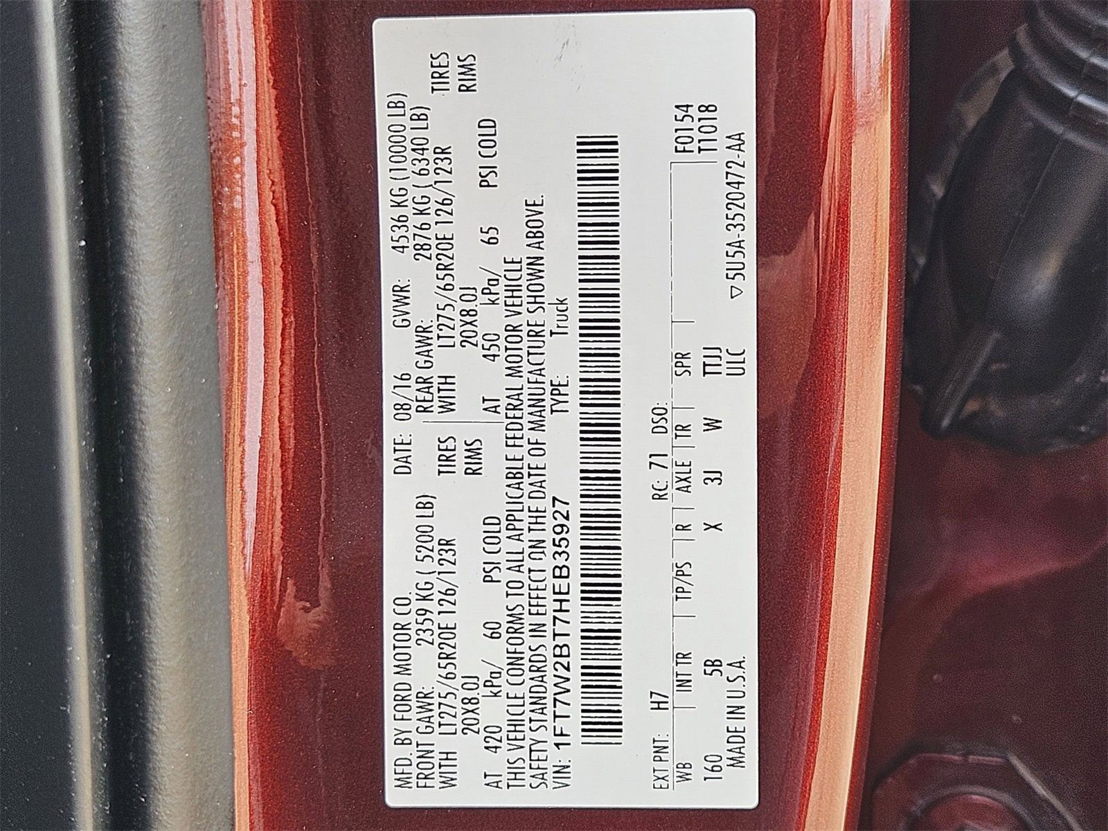 Certified 2017 Ford F250 Lariat w/ Chrome Package image 28