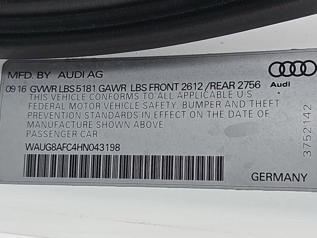 Used 2017 Audi A6 2.0T Premium Plus w/ Premium Plus Package AWD/4WD image 39